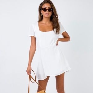 Adorn you white mini dress Princess Polly